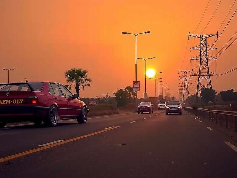 Dusk On Indian Highways Cultural Elements